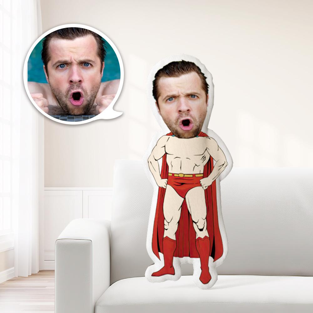 Face Pillows Custom Minime Dolls Custom Pillows Superman Look Costume Personalized Easter Gifts - Giftlab