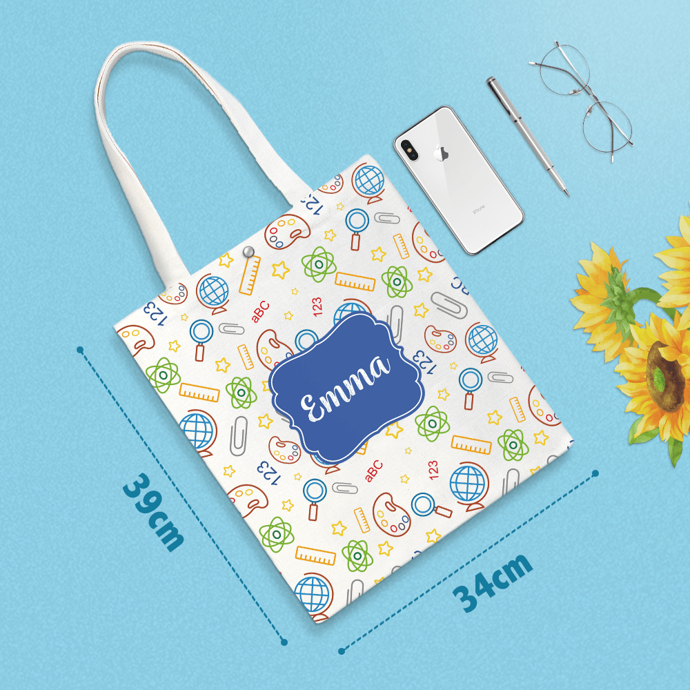 Custom Text Handbag For Woman Summer For Shopping Bag - Giftlab