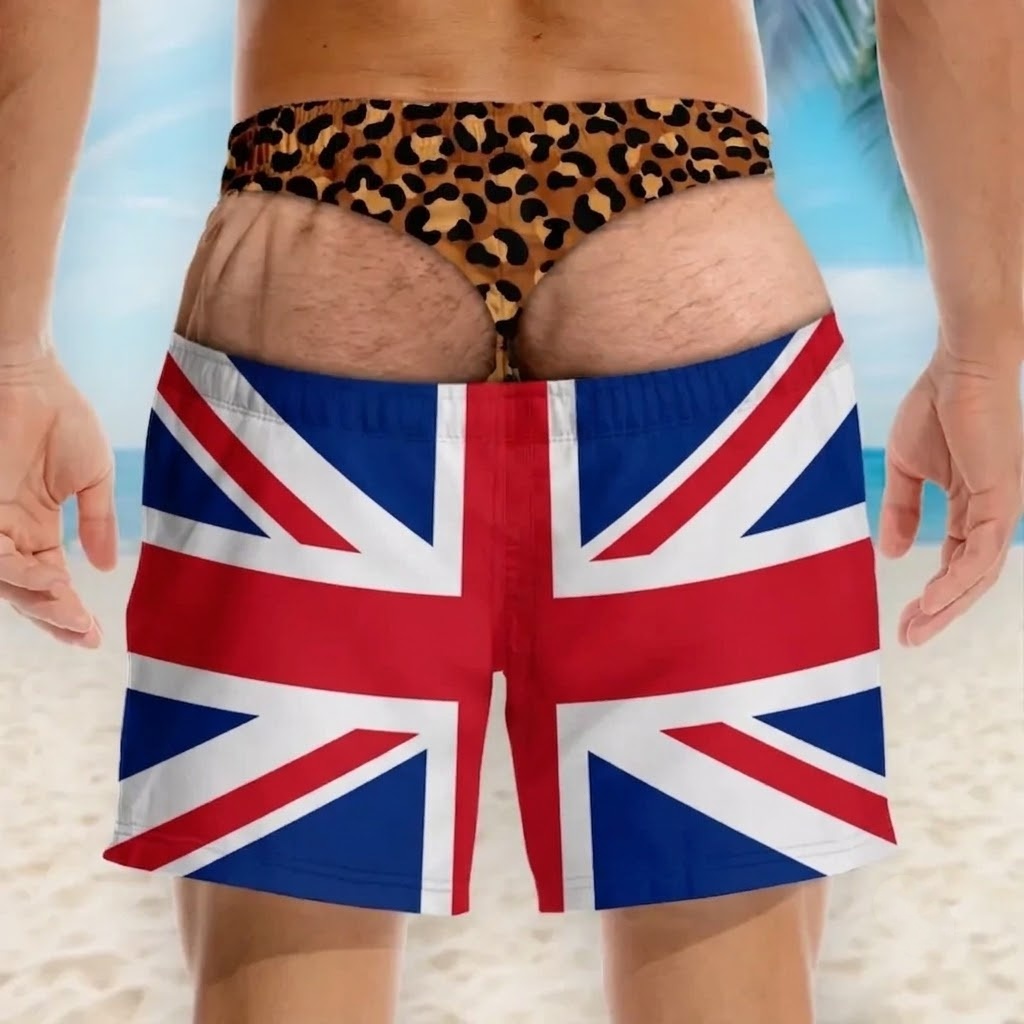 Custom Nation Flag Funny Men Swim Trunks Novelty Optical Illusion Swim Shorts Funny Novelty Party Board Shorts Gifts