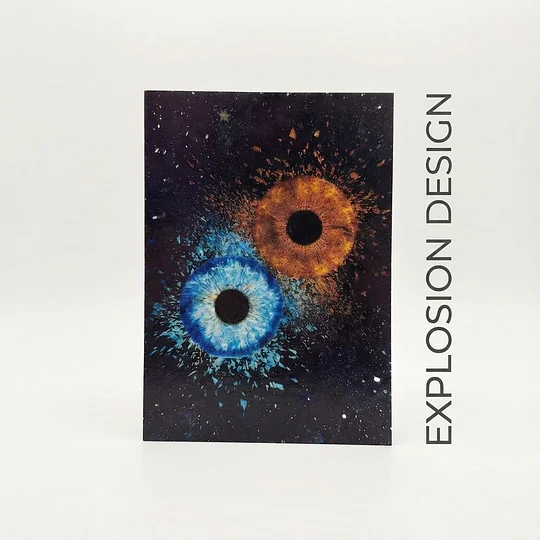 Custom Couple Eye Portrait Photo Frames Home Decor Valentine's Day Gift