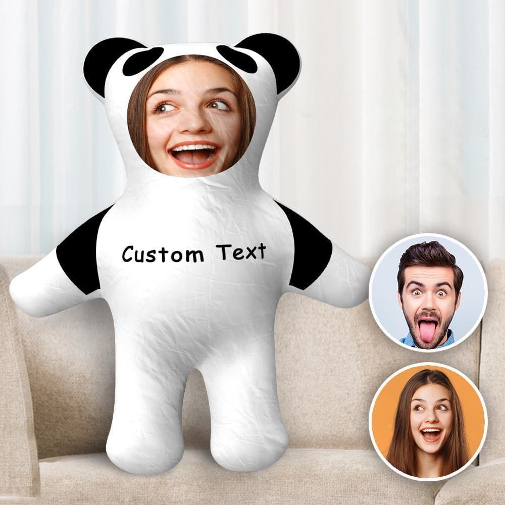 Custom Face Pillows Funny Pillows Gifts for Boyfriend Cute Panda Shaped Gag Gifts Christmas Gifts - Giftlab