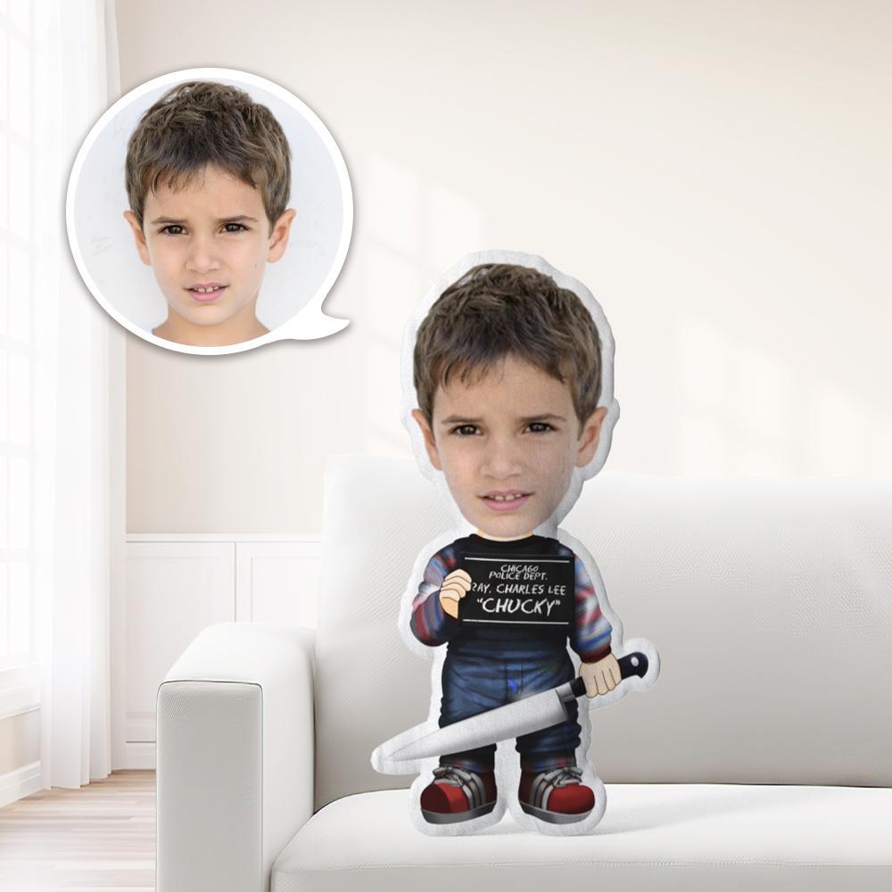 Shape Pillow Halloween Face Pillow Halloween Gifts for Him Knife Man Christmas Gifts For Kid - Giftlab