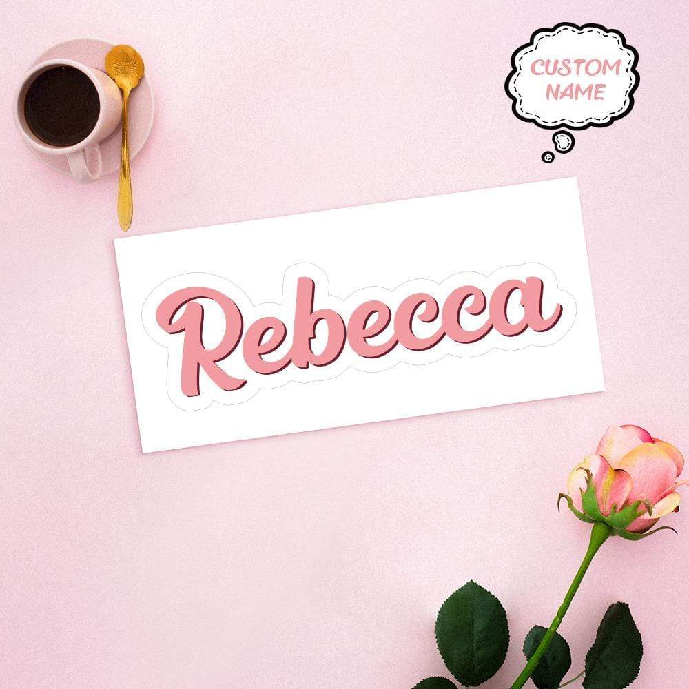 Custom Name Stickers Gifts Custom Stickers - Giftlab