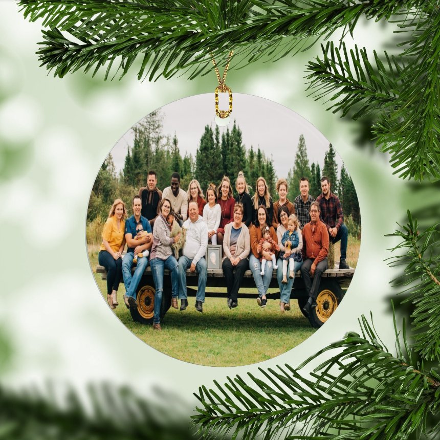 Personalized Christmas Ornaments, Custom Photo Ornament for Christmas 2025