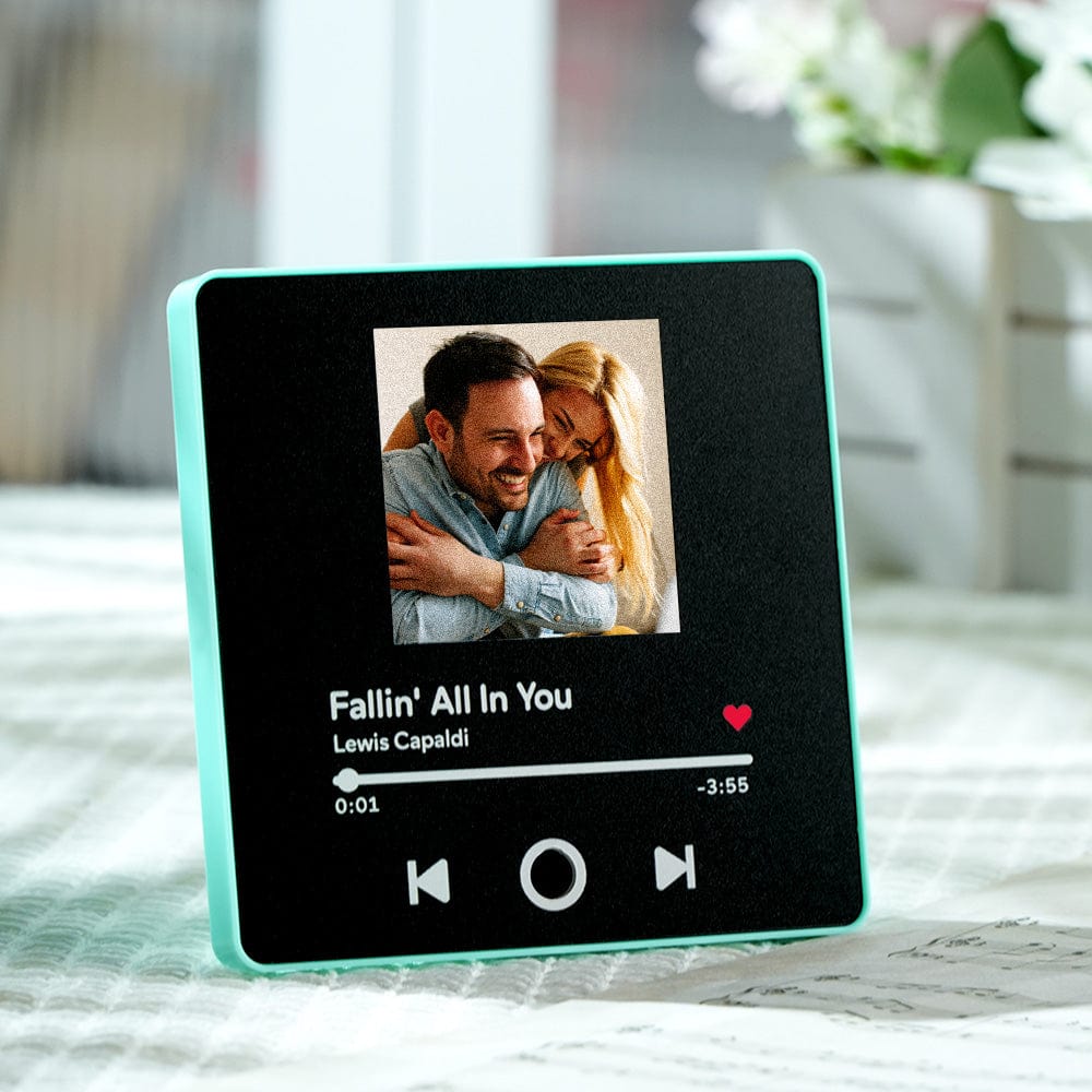 Customized Spotify Album Fridge Magnet Personalized Music Fridge Magnet Can Play Songs and Adjust Volume - Giftlab
