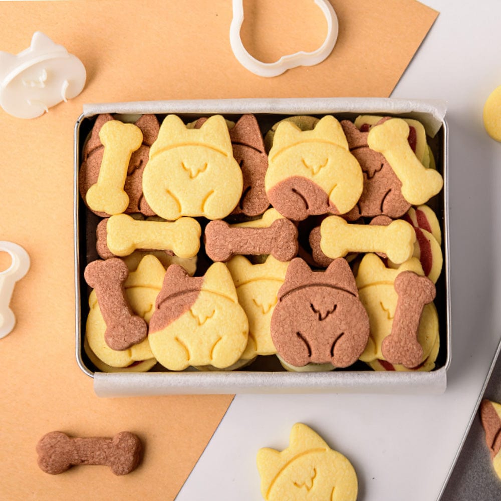 Cookie Cutters 3D Printing Cookie Cutter Set Dog Paw Biscuit Cutter - Giftlab