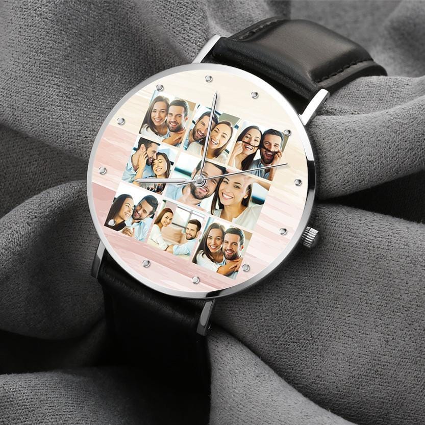Photo Watch Engraved Watches Christmas Gifts for Lovers - Giftlab