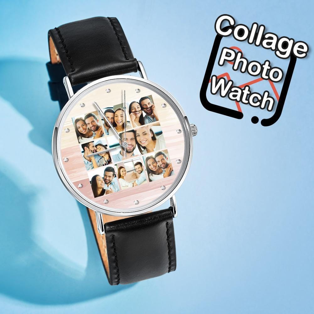 Photo Watch Engraved Watches Christmas Gifts for Lovers - Giftlab