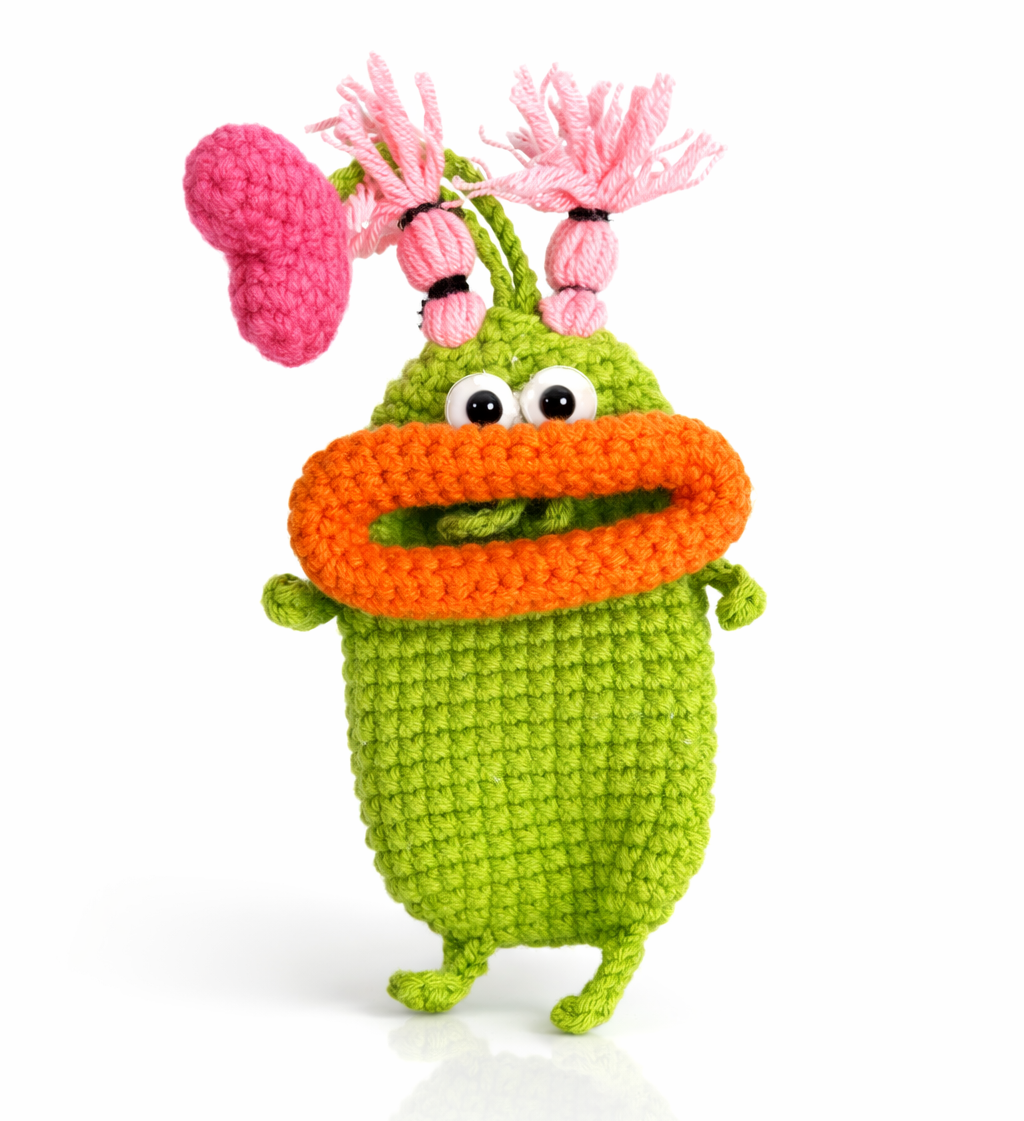 Sausage Mouth Classic Key Case Your Keys Deserve a Hug! Meet Our Adorably Ugly, Hand-Knitted Key Protector.