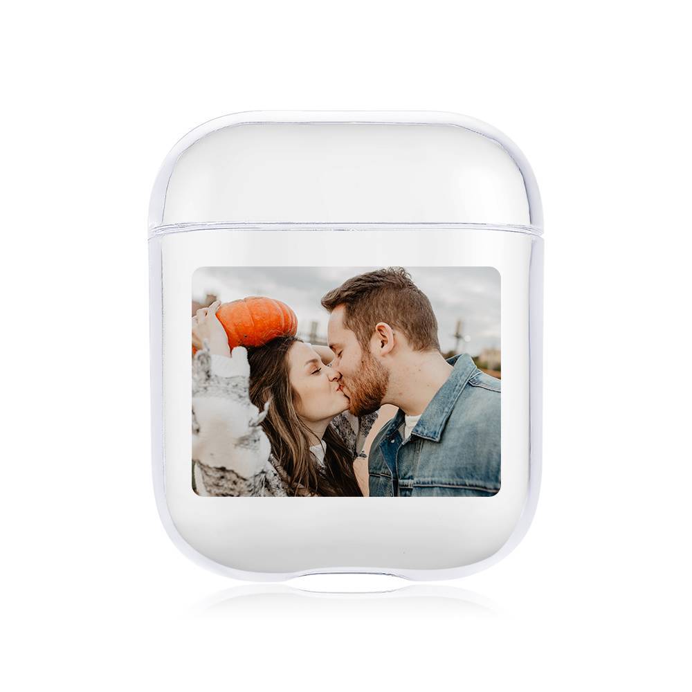 Photo Earphone Case for AirPods Couples Gift, Earphone Cover Protective Cover - Transparent - Giftlab