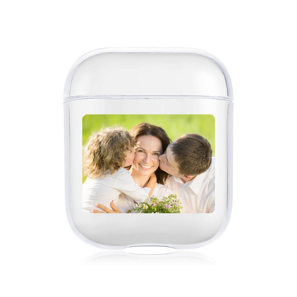 Photo Earphone Case for AirPods Family Gift - Transparent - Giftlab