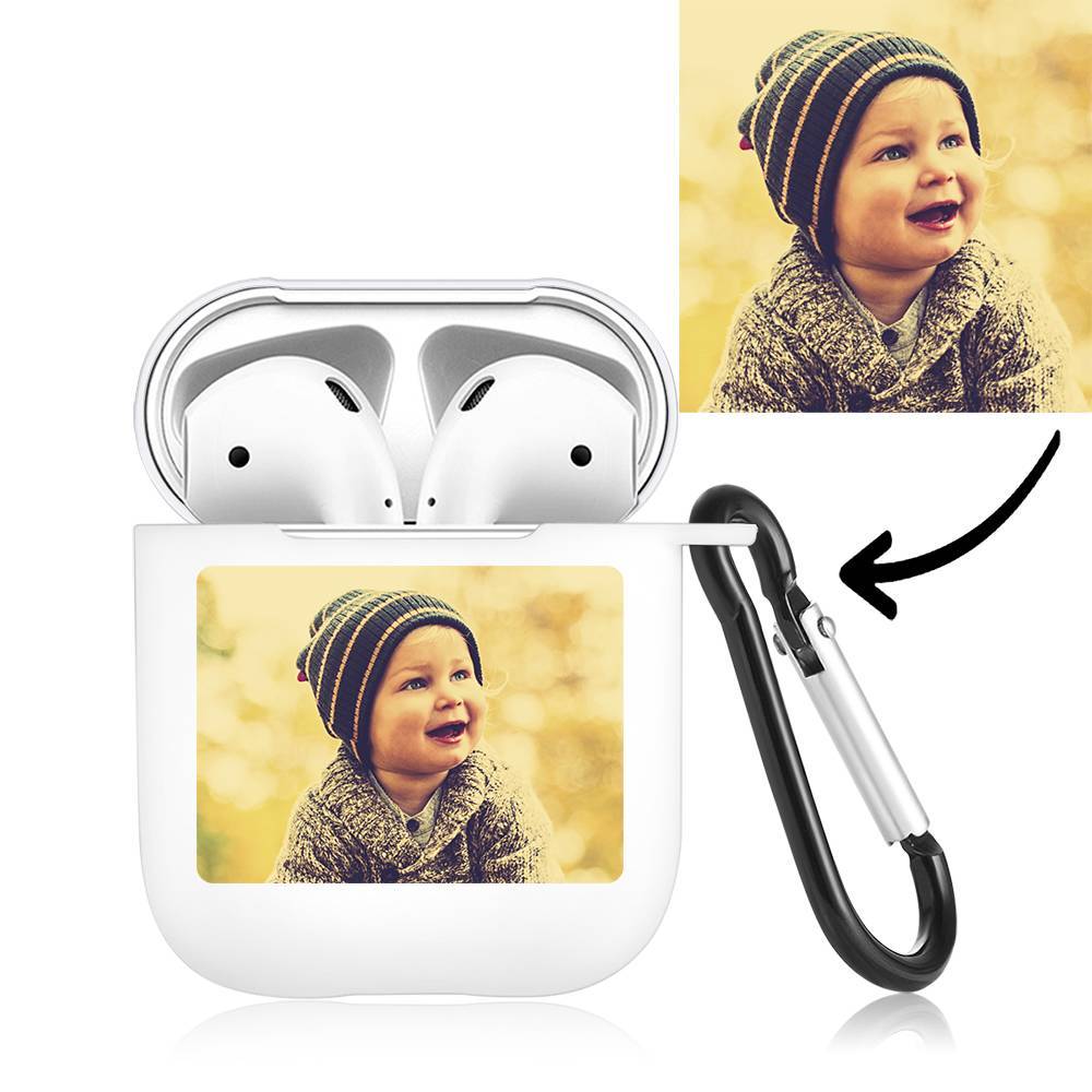 Photo Earphone Case for AirPods Cute Baby - White - Giftlab