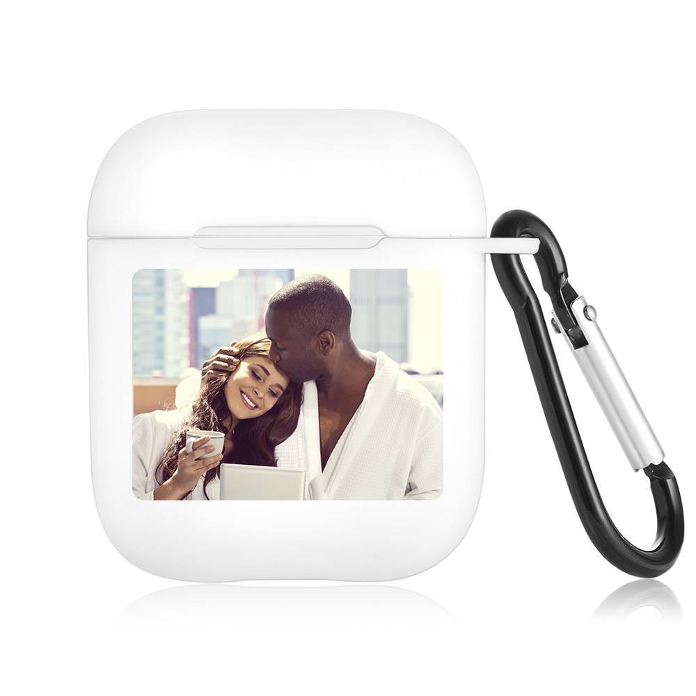 Photo Earphone Case for AirPods Couples Gift - White - Giftlab