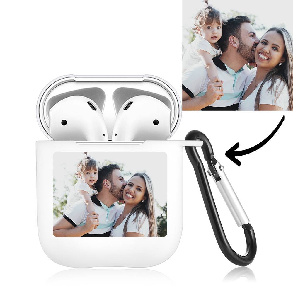 Photo Earphone Case for AirPods Family Gift - White - Giftlab