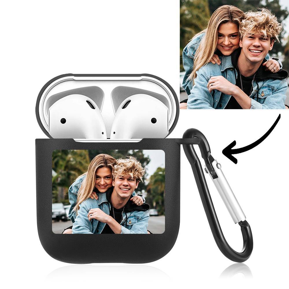 Photo Earphone Case for AirPods Couples Gift - Black - Giftlab
