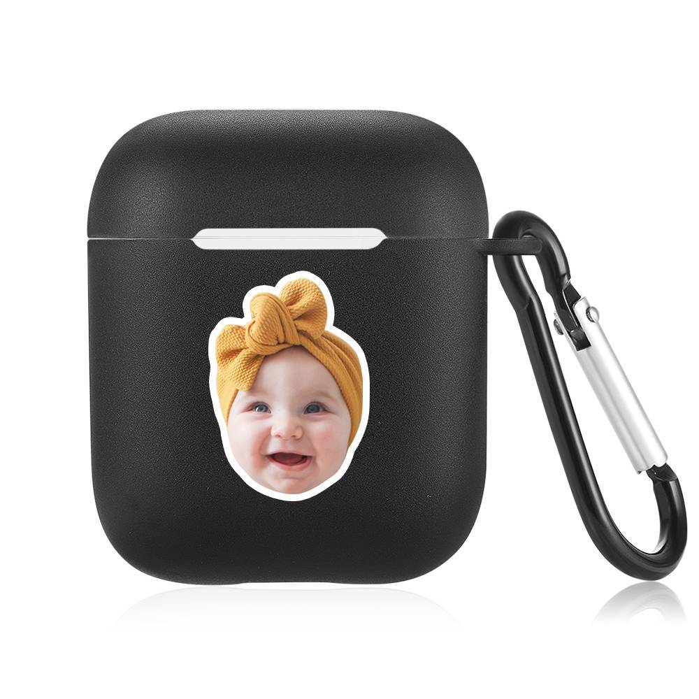 Custom Photo Earphone Case for AirPods Baby Black - Avatar - Giftlab
