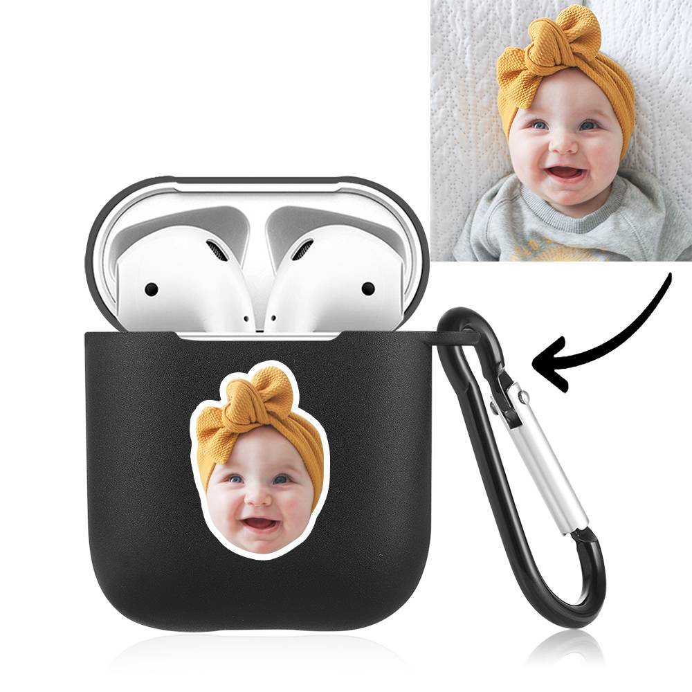 Custom Photo Earphone Case for AirPods Baby Black - Avatar - Giftlab