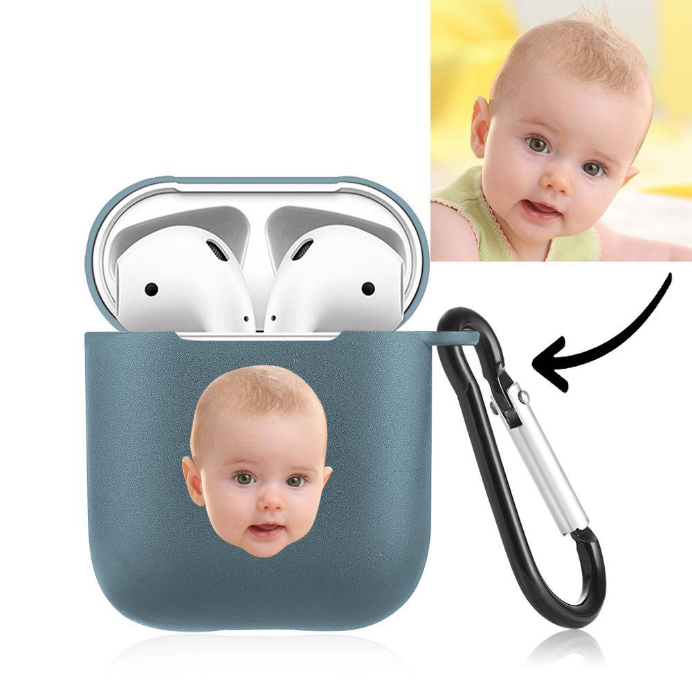 Custom Photo Airpods Case Earphone Case Blue - Avatar - Giftlab