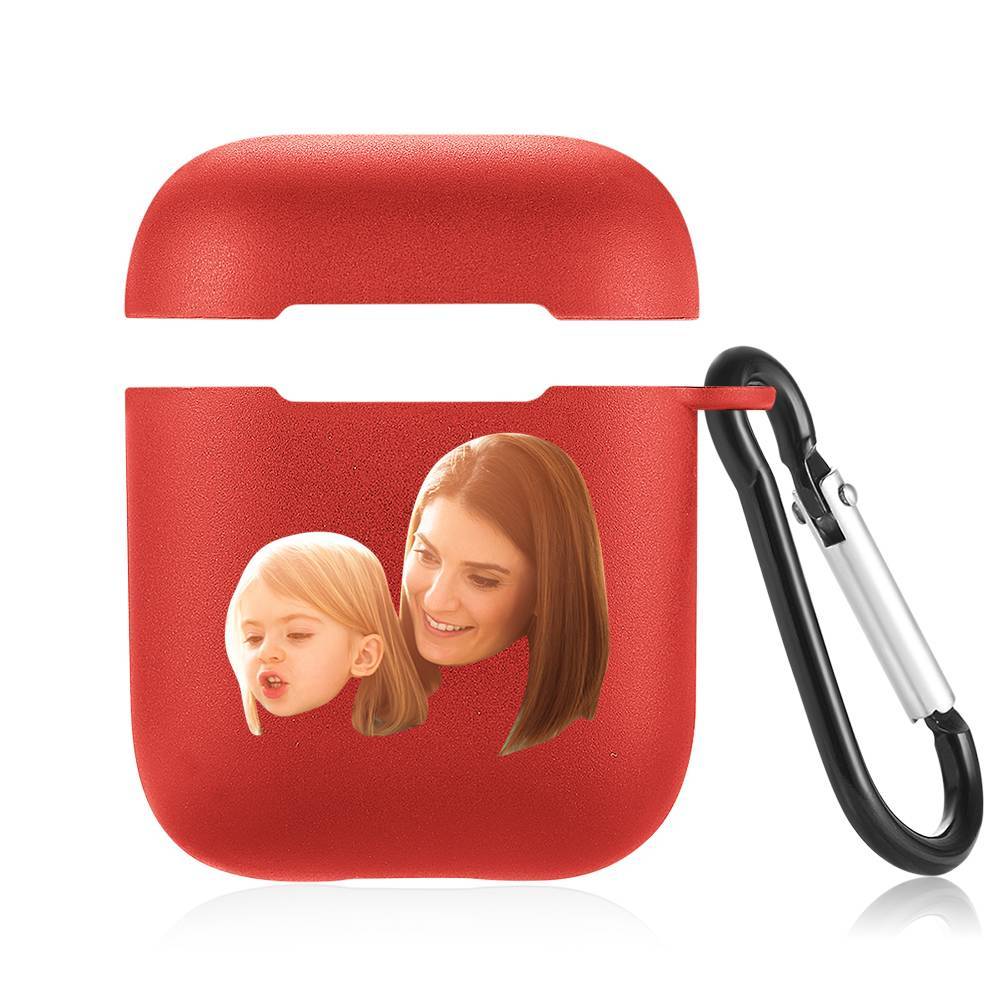 Custom Photo Airpods Case Earphone Case Red - Avatar - Giftlab