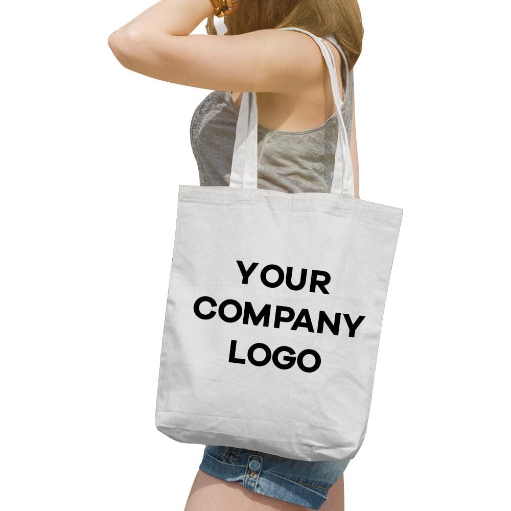 Custom Corporate Gifts Custom Tote Bag with Photo & Text - Giftlab