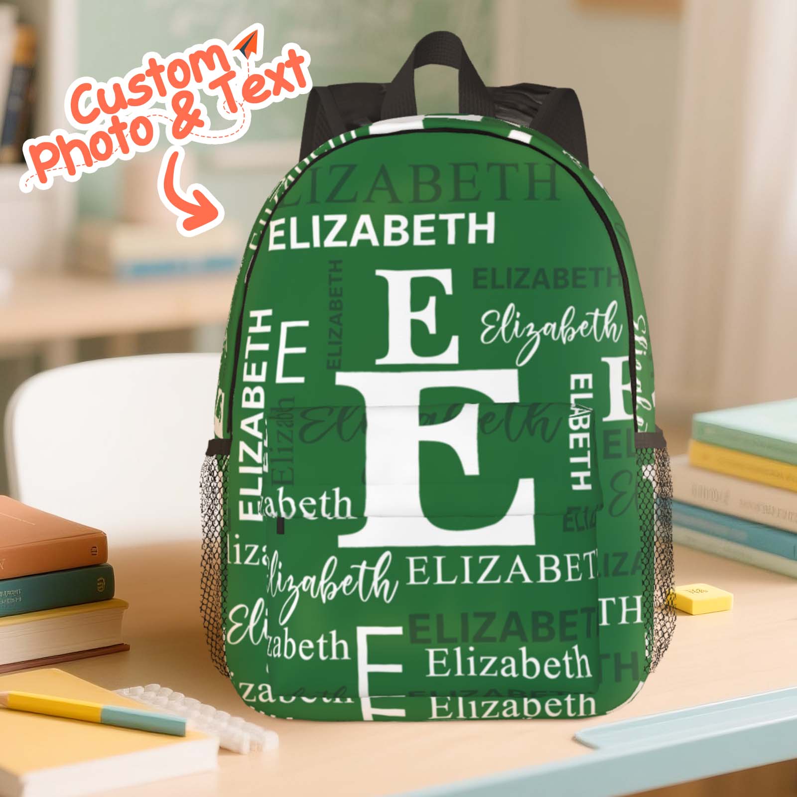 Customized Backpack | Multiple Colors Available - Personalized Name