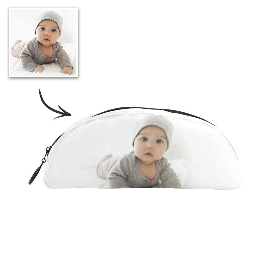 Photo Pencil Bag Half Round Gifts For Kids - Giftlab