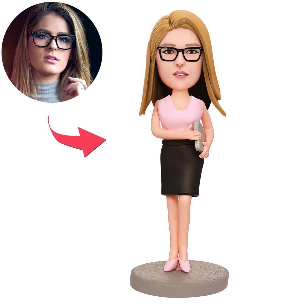 Personalized Female Executive Bobblehead Personalized Best Friend Gifts Birthday Gifts - Giftlab