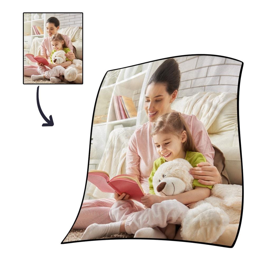 Personalized Blanket Fleece Blanket Gift for Mother - Giftlab