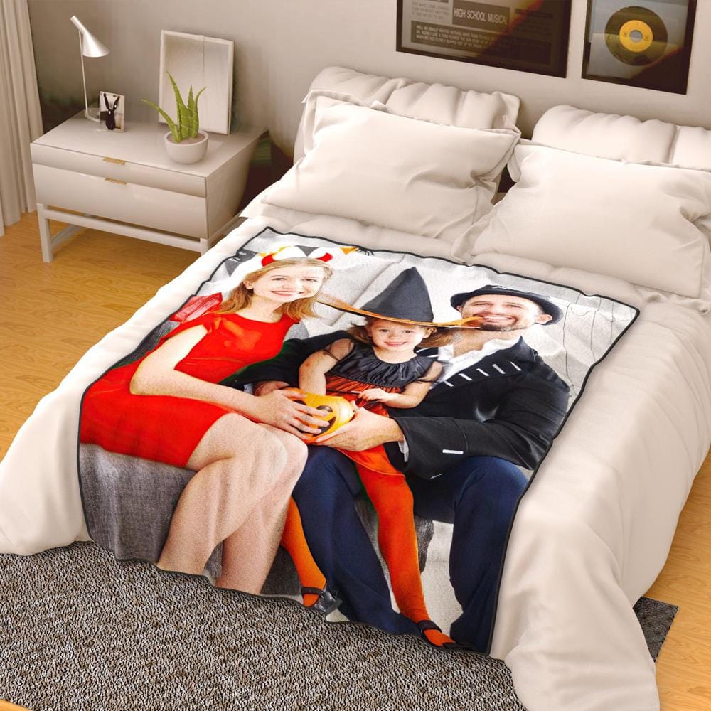 Halloween Gift Photo Blanket - 10 Colors - Giftlab