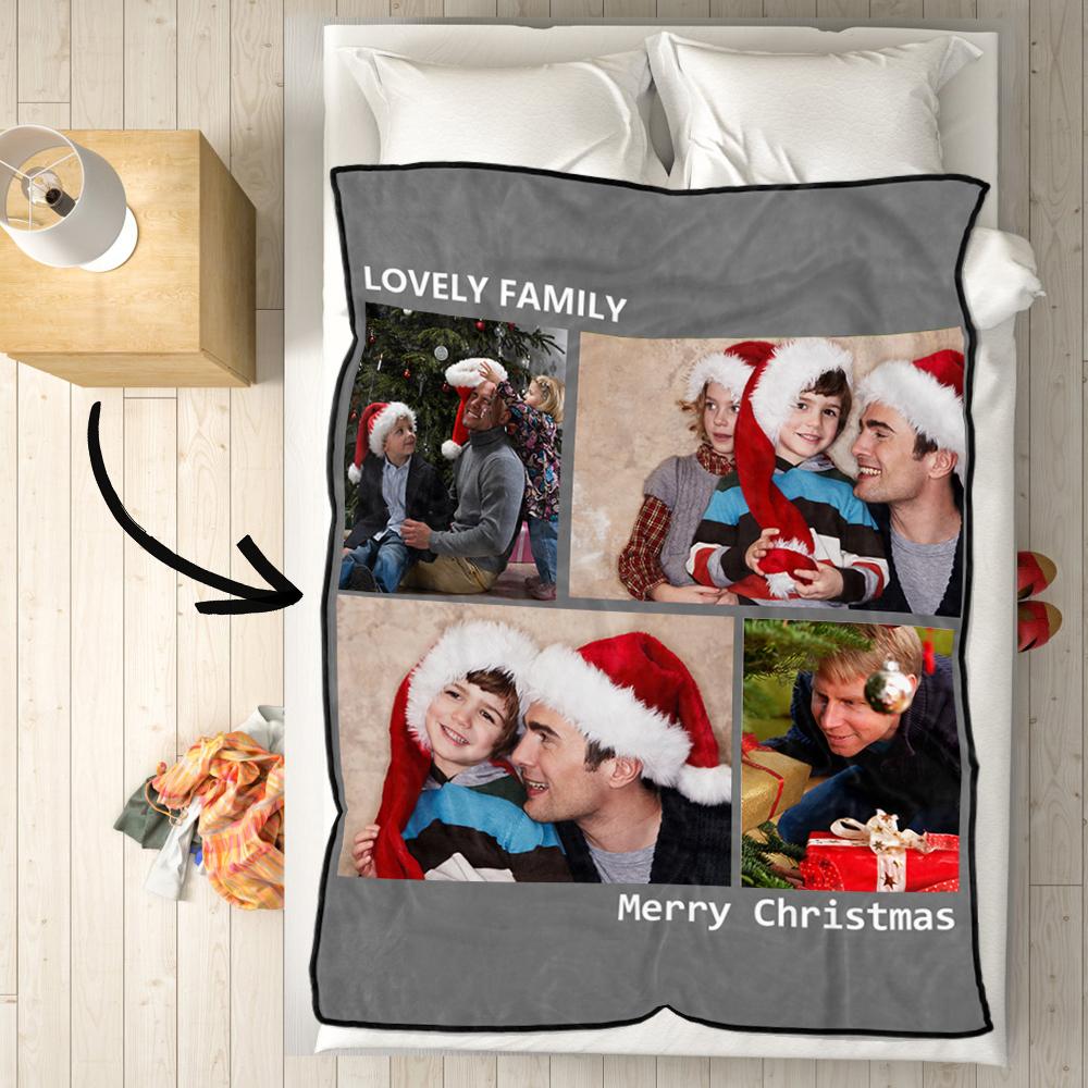 Personalized Photo Blankets Christmas Gifts For Kids - Giftlab