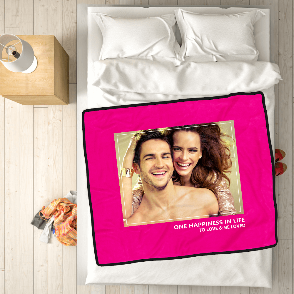 Photo Blankets Custom Bedding Set - Giftlab