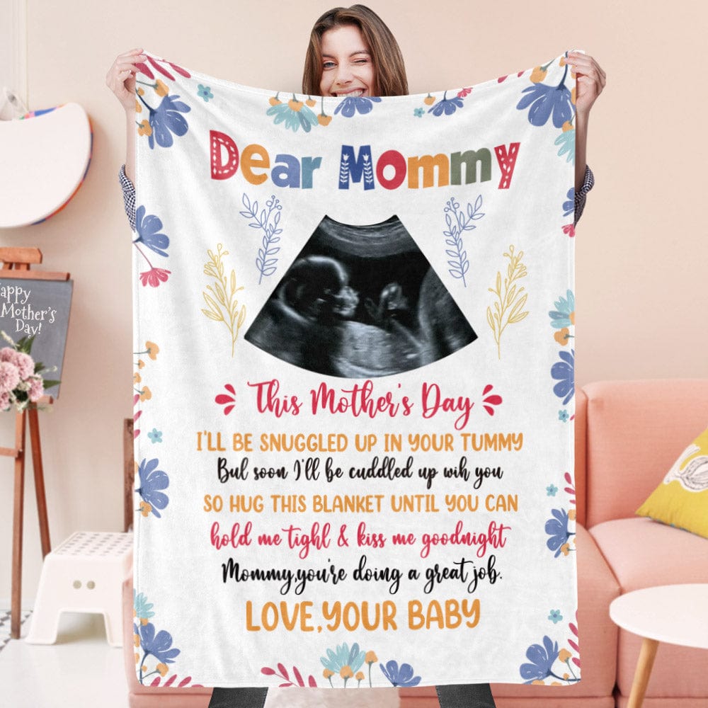Mother's Day Blanket Gift Personalized Photo Blanket for Mom - Giftlab