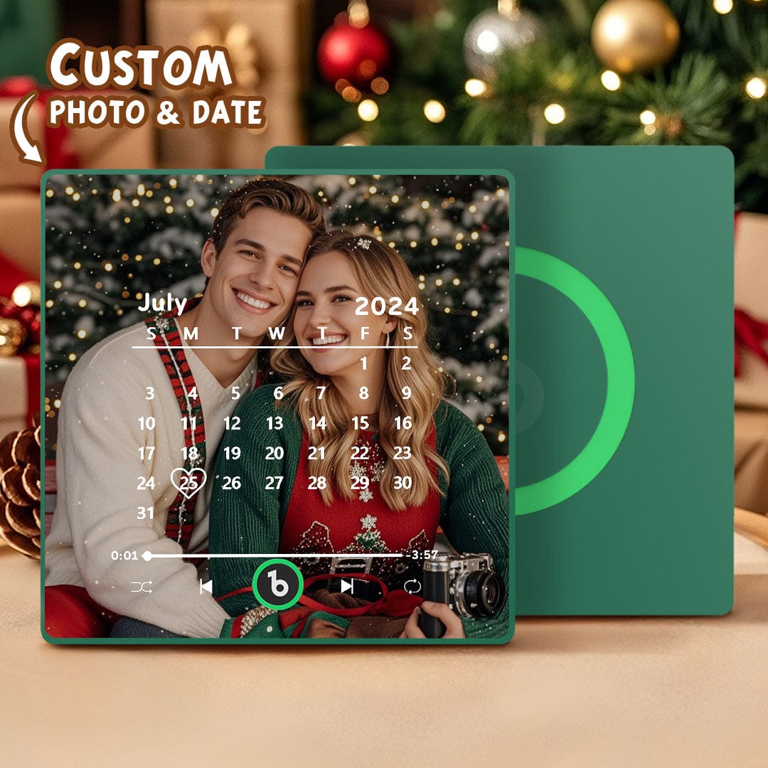 Custom Music, Photo & Calendar Fridge Magnet FridgeBeats Pro Supports Bluetooth Connectivity - Giftlab