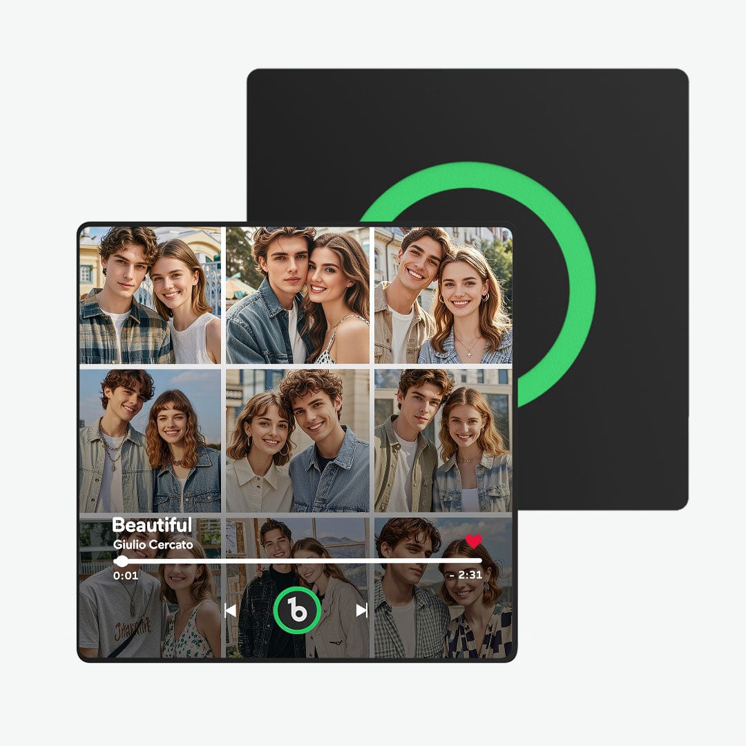 Custom Music Fridge Magnet And Photo Customized Music Wall Photo Sticker Music Movement That Can Be Played Valentines Day Gift For Couple - Giftlab