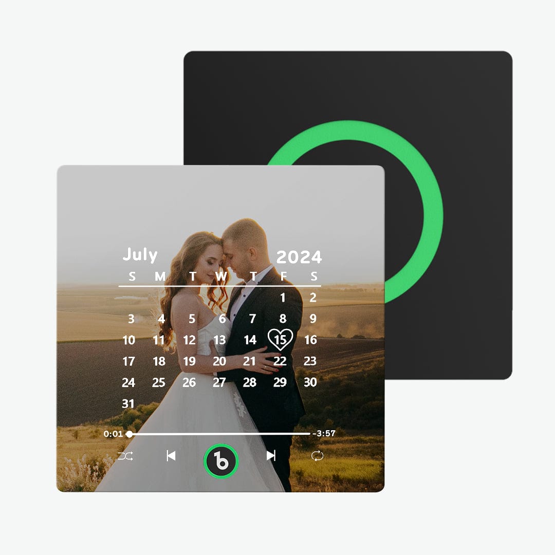 Custom Music Fridge Magnet with Date Colorful Album Fridge Magnet Anniversary Gifts Birthday Gifts - Giftlab