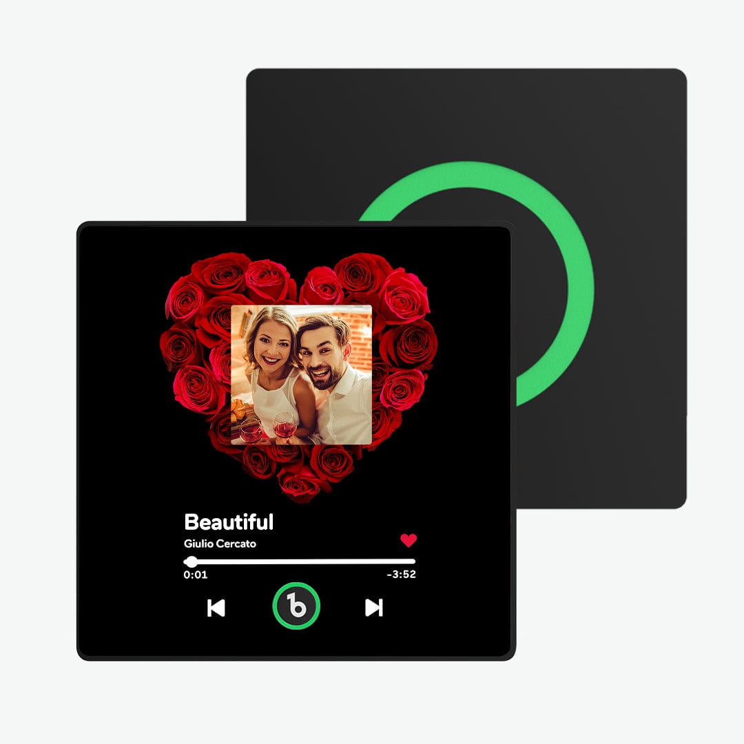 Custom Music Fridge Magnet Colorful Frame Photo Fridge Magnet Gift for Her - Giftlab