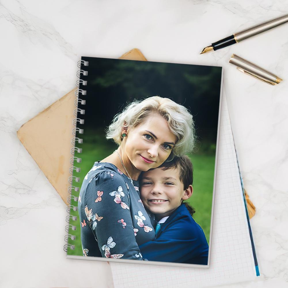 Photo Notebook Persoanlized Spiral Notepads Mother Child 14*21CM - Giftlab
