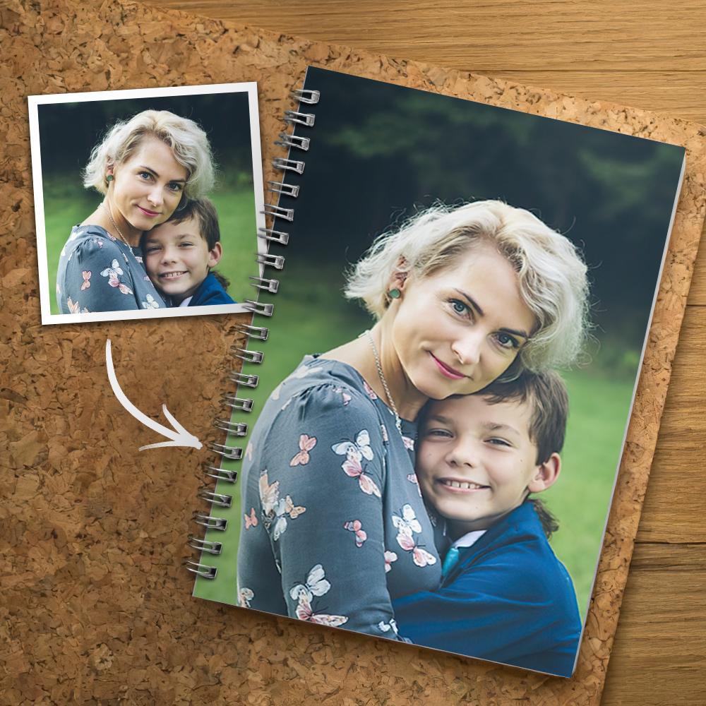 Photo Notebook Persoanlized Spiral Notepads Mother Child 14*21CM - Giftlab