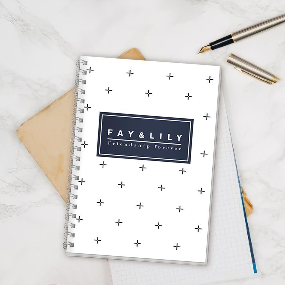 Ruled Spiral Notebook Back To School Gifts For Him 14*21CM - Giftlab