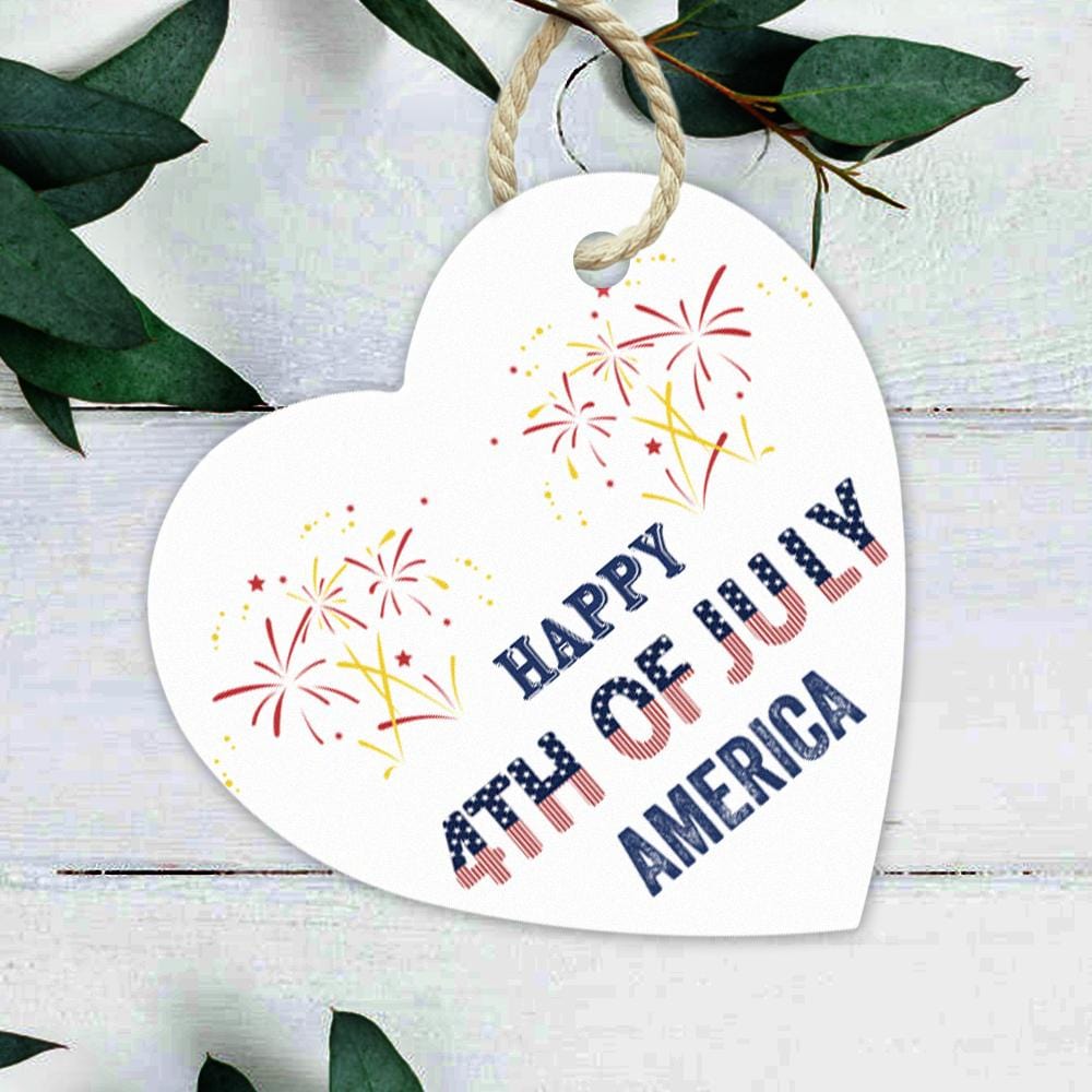 Custom Ornament Text Ornament Independence Day - Giftlab