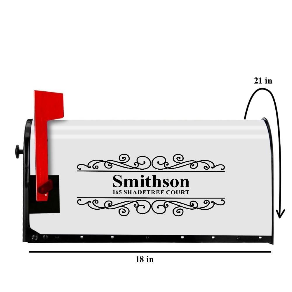 Custom Text Mail Box Cover Number Address Mailbox Cover Garden Gifts - Giftlab