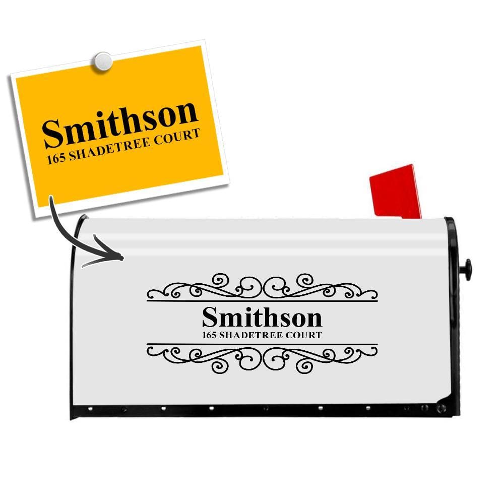 Custom Text Mail Box Cover Number Address Mailbox Cover Garden Gifts - Giftlab