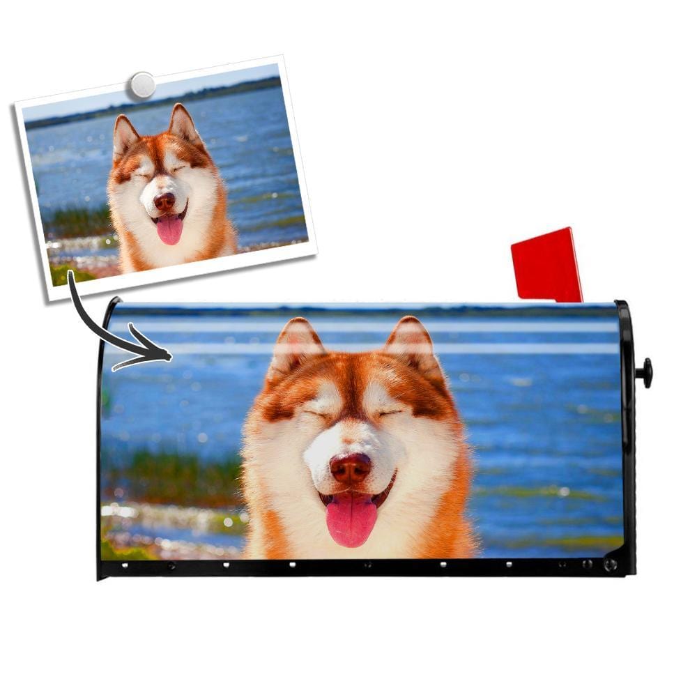 Custom Mail Box Cover Photo Cover PVC Cute Pet - Giftlab