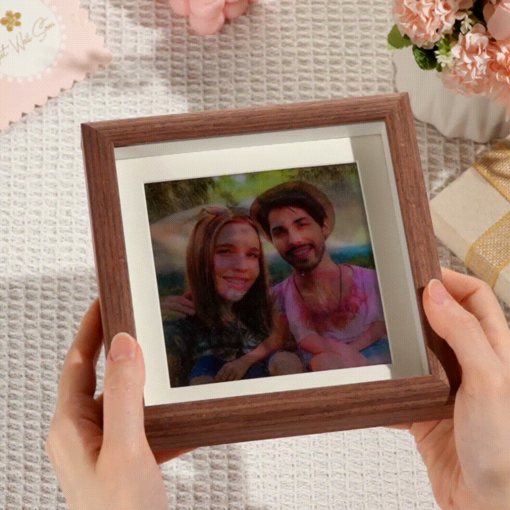 Custom Lenticular Photo 2 in 1 Frame Gifts for Mom