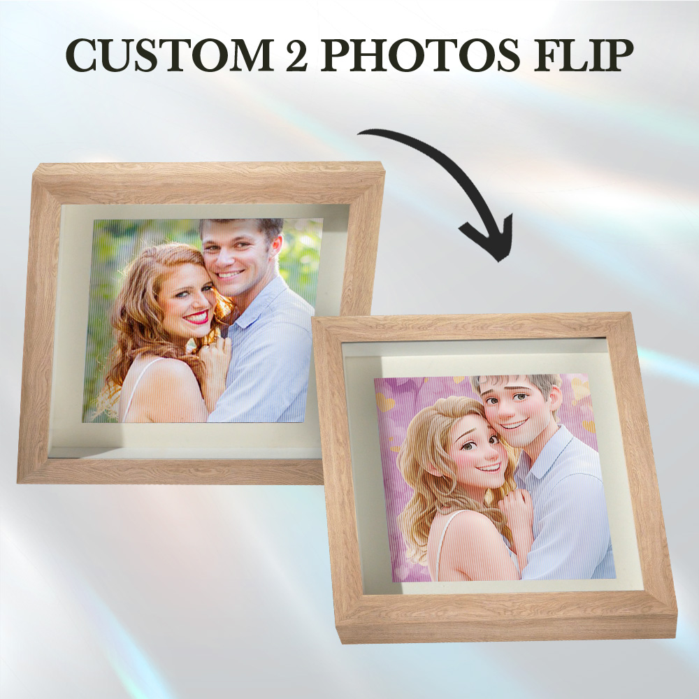 Custom Lenticular Photo  Disney Frame Gifts