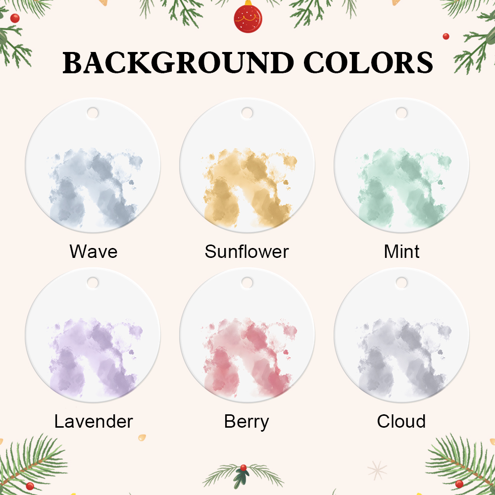 Custom Pet Ornament Personalized Dog Ornament Dog Remembrance Gift Custom Dog Ornament for Personalized Ornament Gift - GiftlabUS