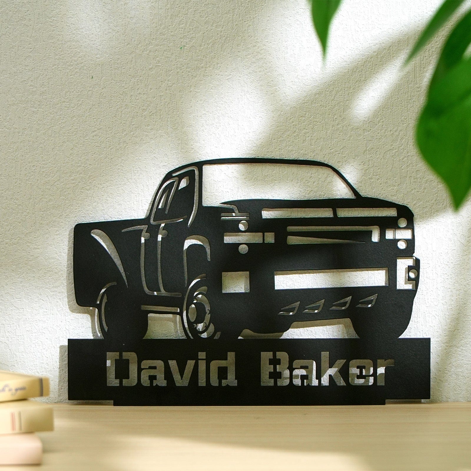 Custom Name Vehicle Metal Sign Home Decor Gifts for Him - Giftlab