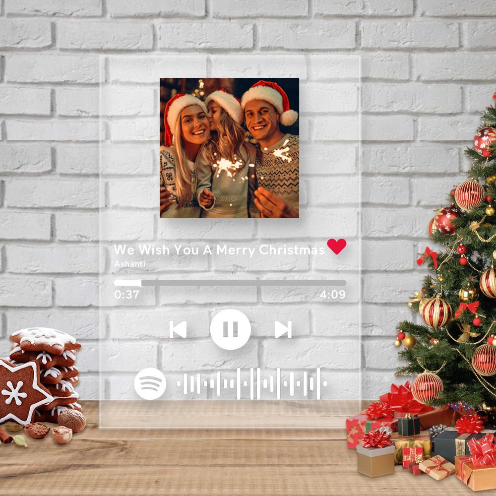 50%OFF Christmas Spotify Song Plaque - Giftlab
