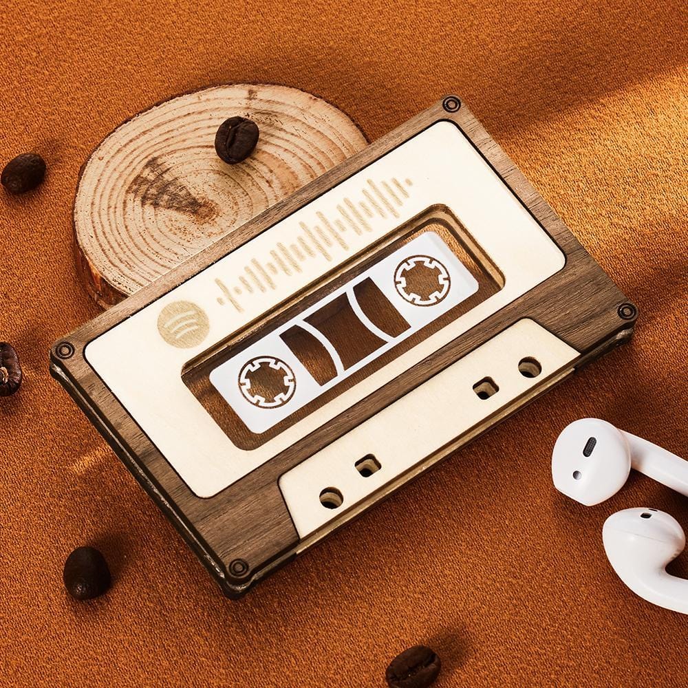 Custom Spotify Plaque Wooden Plaque Mixtape Gifts For Musician Anniversary Gifts - Giftlab