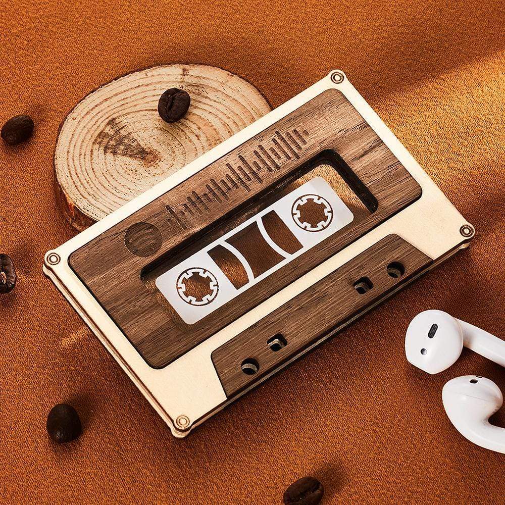 Wooden Spotify Plaque Mixtape Anniversary Gifts Gifts For Musician - Giftlab